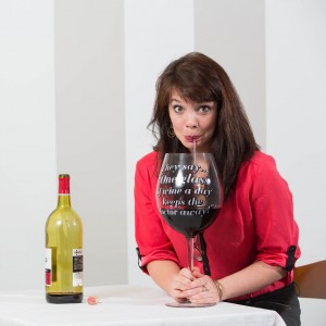 Giant-Wine-Glass-girl-action